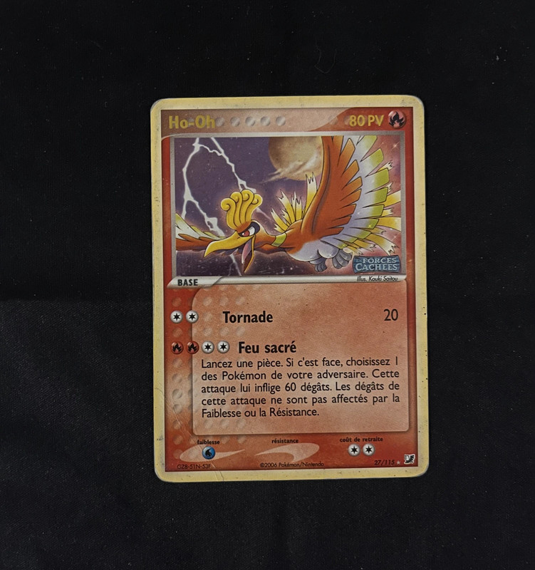 Ho-Oh Reverse Stamp - EX Forces Cachées - 27/115