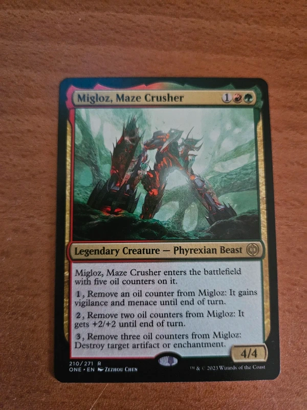 Migloz, Maze Crusher mtg
