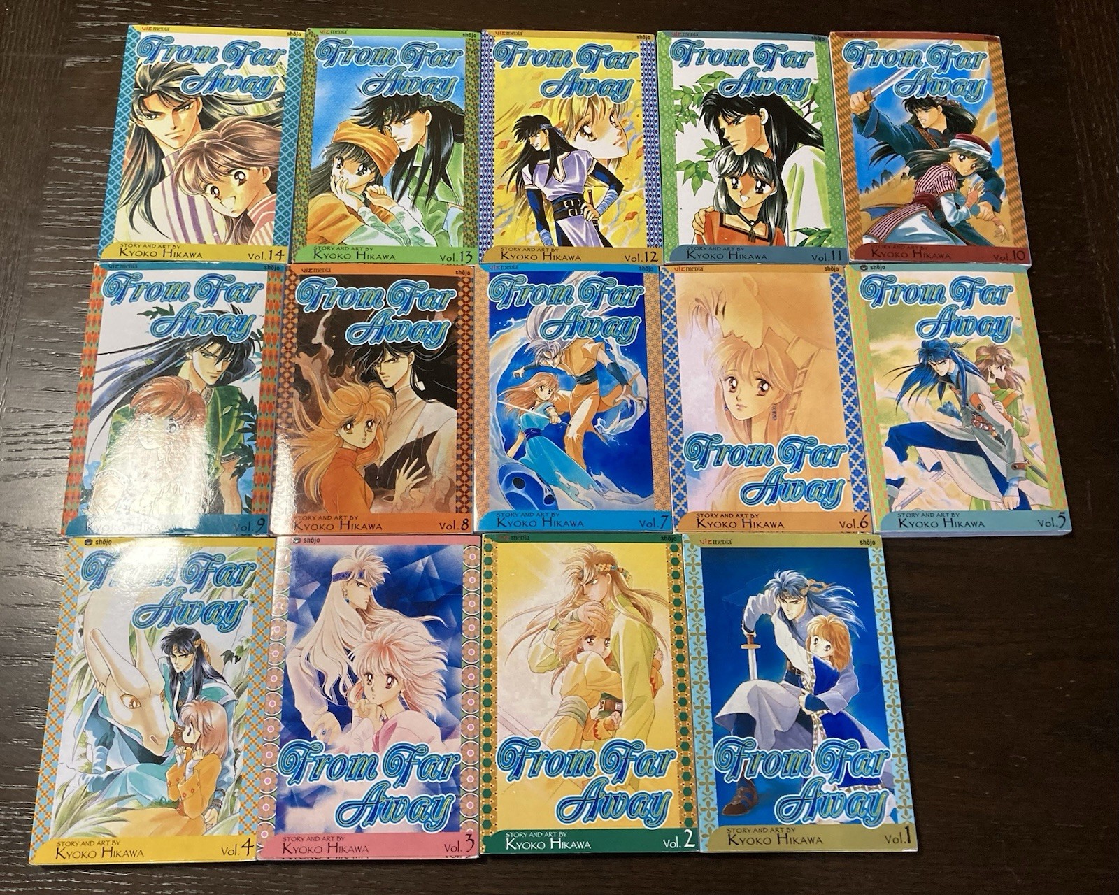 From Far Away Manga Vol 1-14 Versione Inglese Shojo Viz Media VEDI DESCRIZIONE