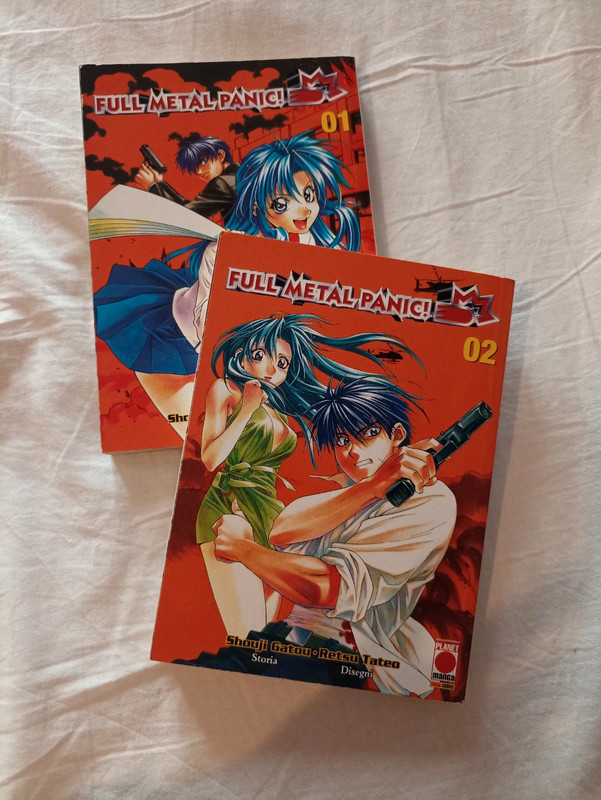 Manga full metal panic vol 1-2