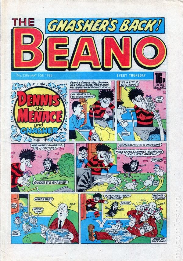Beano #2286 FN 1982 Stock Image