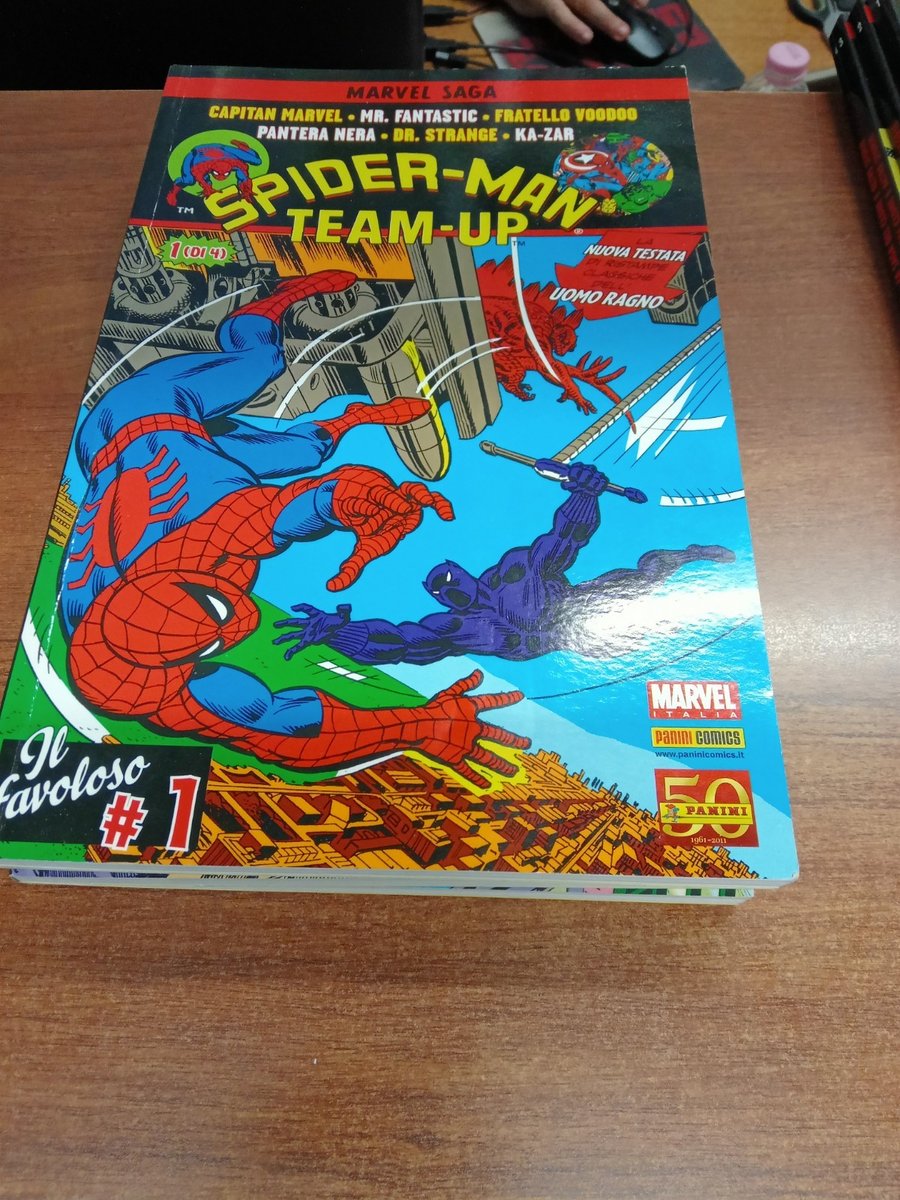 SPIDER-MAN  TEAM-UP  SERIE COMPLETA 4 VOLUMI MARVEL SAGA  PANINI COMICS   NUOVO