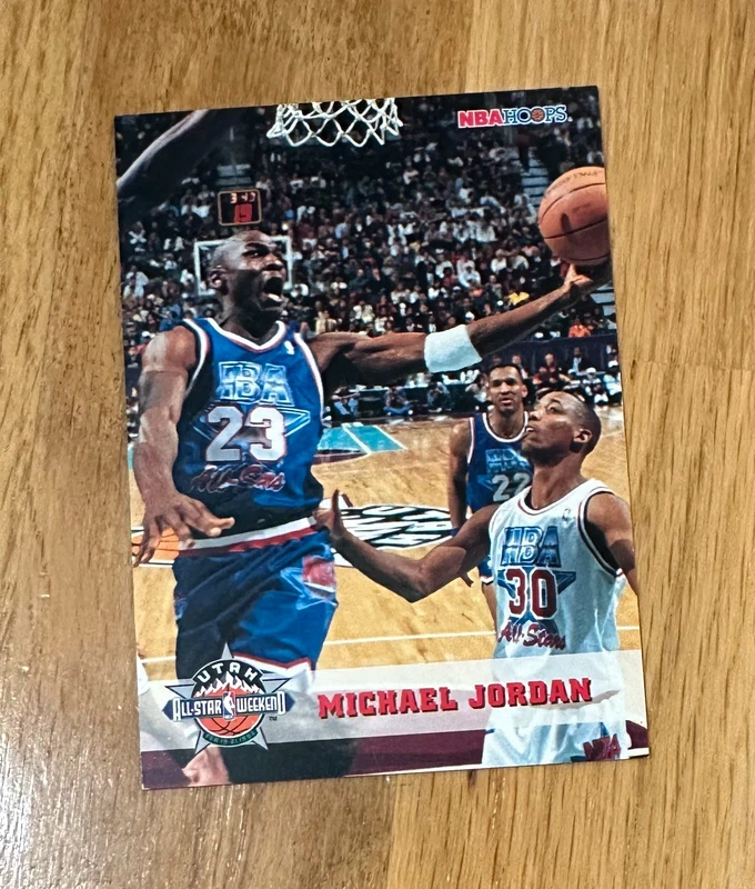 Michael Jordan #257 Hoops 1993-94 All Star NBA card