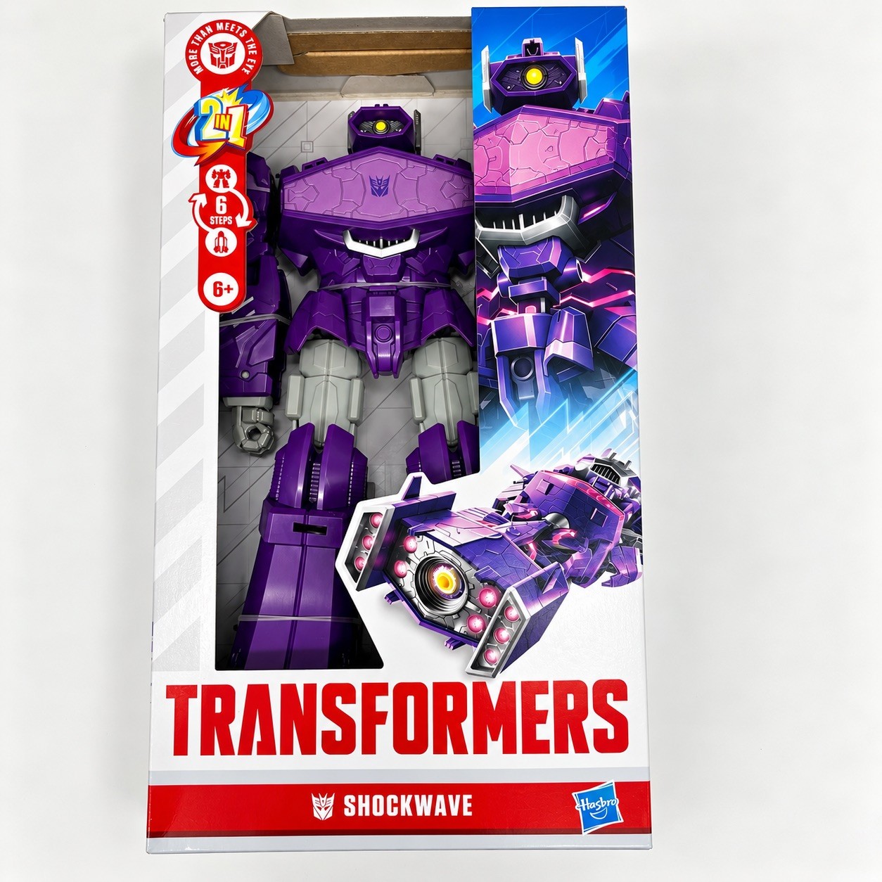 Transformers Authentics Titan Changers 10-inch Decepticon Shockwave