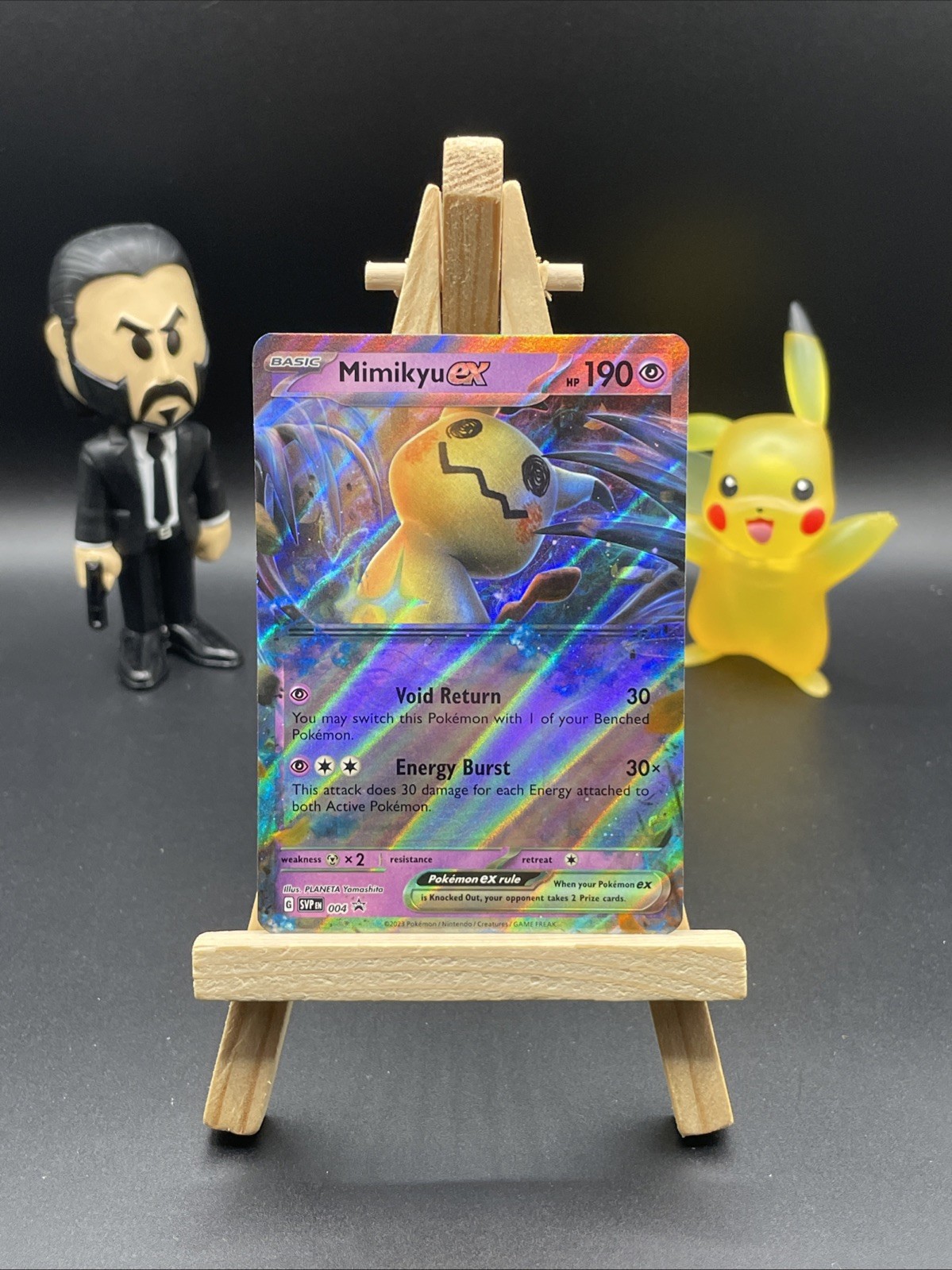 Carte promozionali Mimikyu ex 004 Sv: Scarlet & Violet Holo