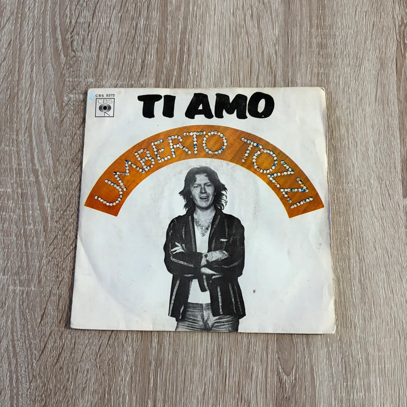 Disque 45 tours vinyle Umberto Tozzi