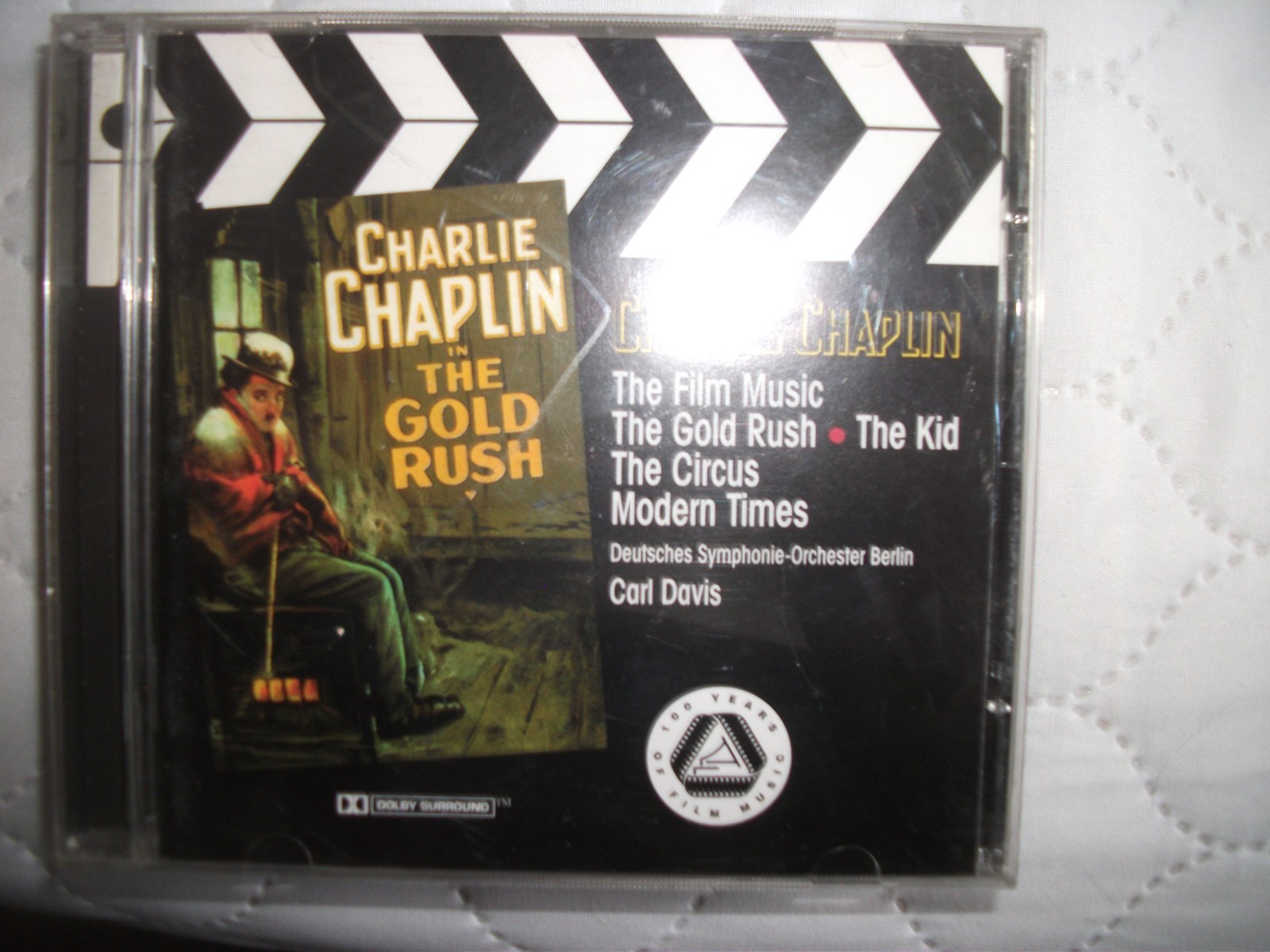 CARL DAVIS     CHARLIE CHAPLIN  THE GOLD RUSH  RCA     CD