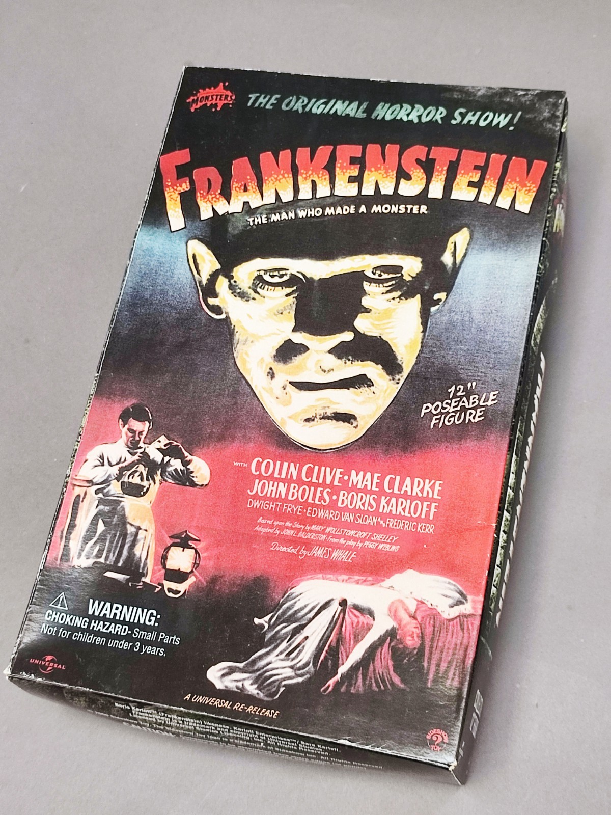 SIDESHOW GIOCATTOLO 2000 MOSTRI UNIVERSALI 1/6 12" FRANKENSTEIN - SIGILLATO IN FABBRICA