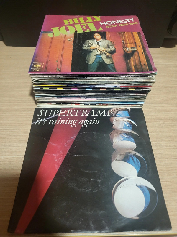 Lote 50 Vinilos Singles varios estilos musicales