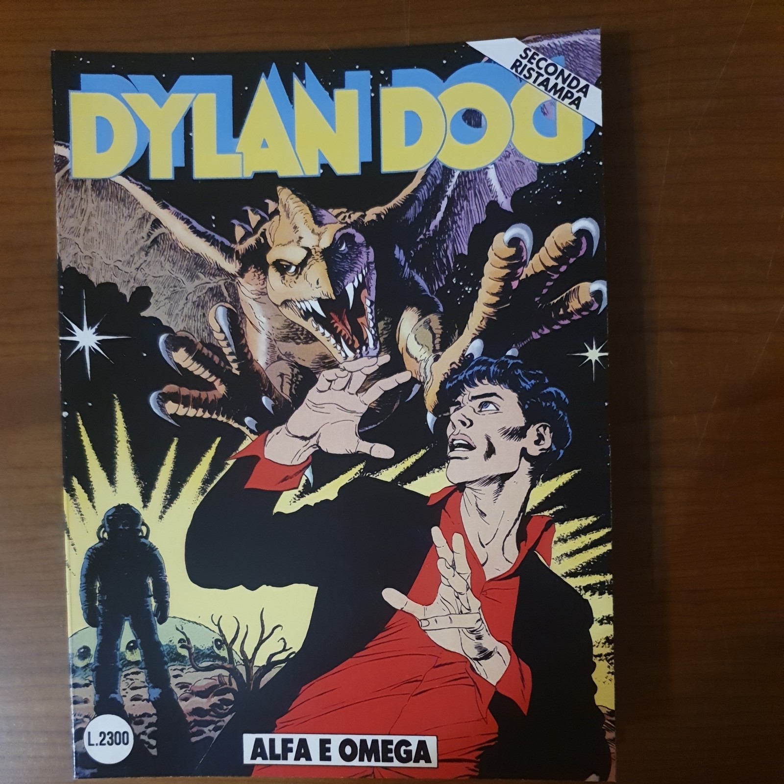 Dylan dog friulano,  Copia Anastatica,  con doppio bollino. Da magazzino 