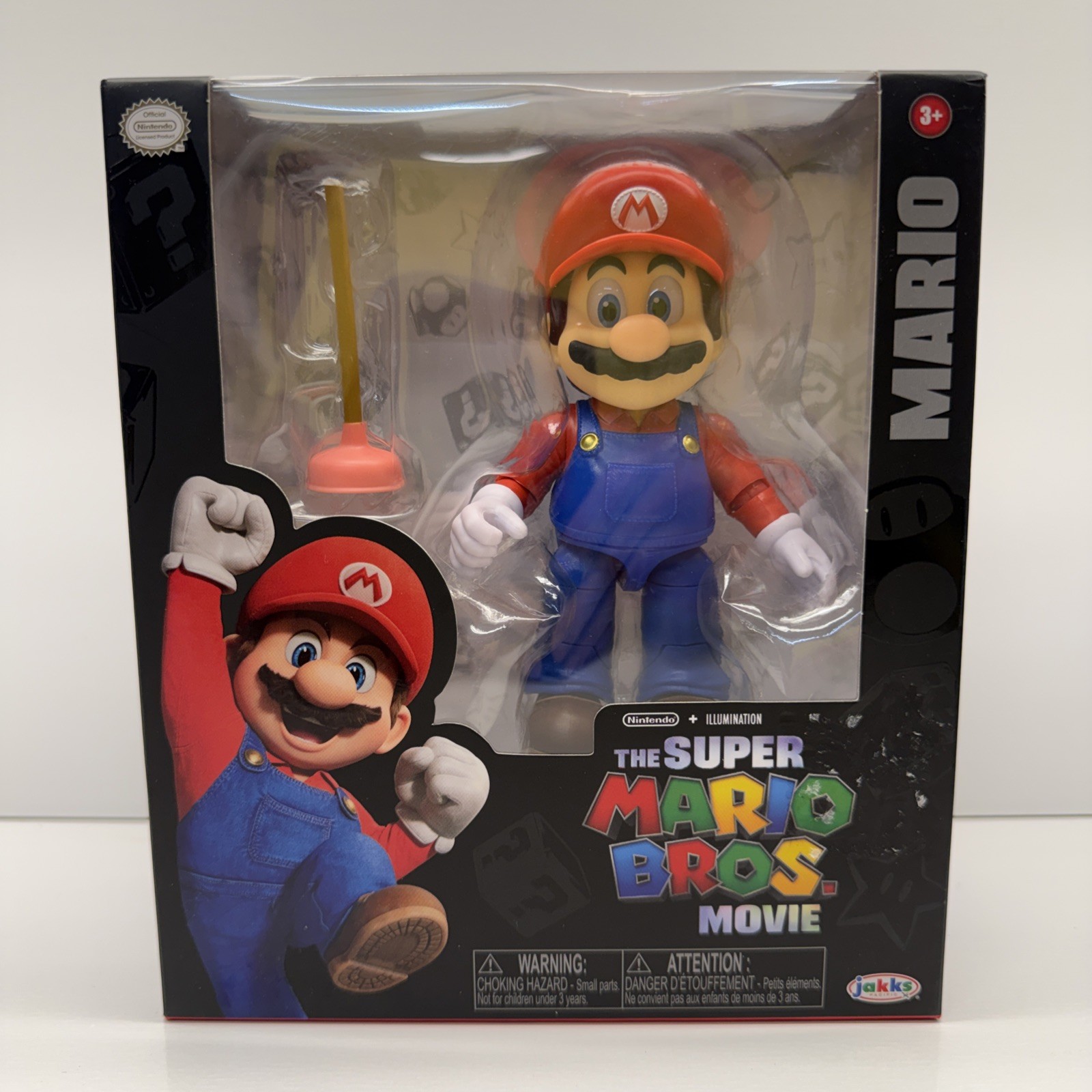 Mario Action Figure Super Mario Bros. Movie NIP NEW IN BOX Nintendo