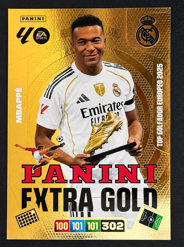 Adrenalyn XL Liga 2025-26 Panini Extra Gold Mbappé