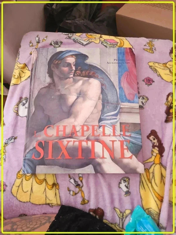 Livre la chapelle sixtine édition places des victoires