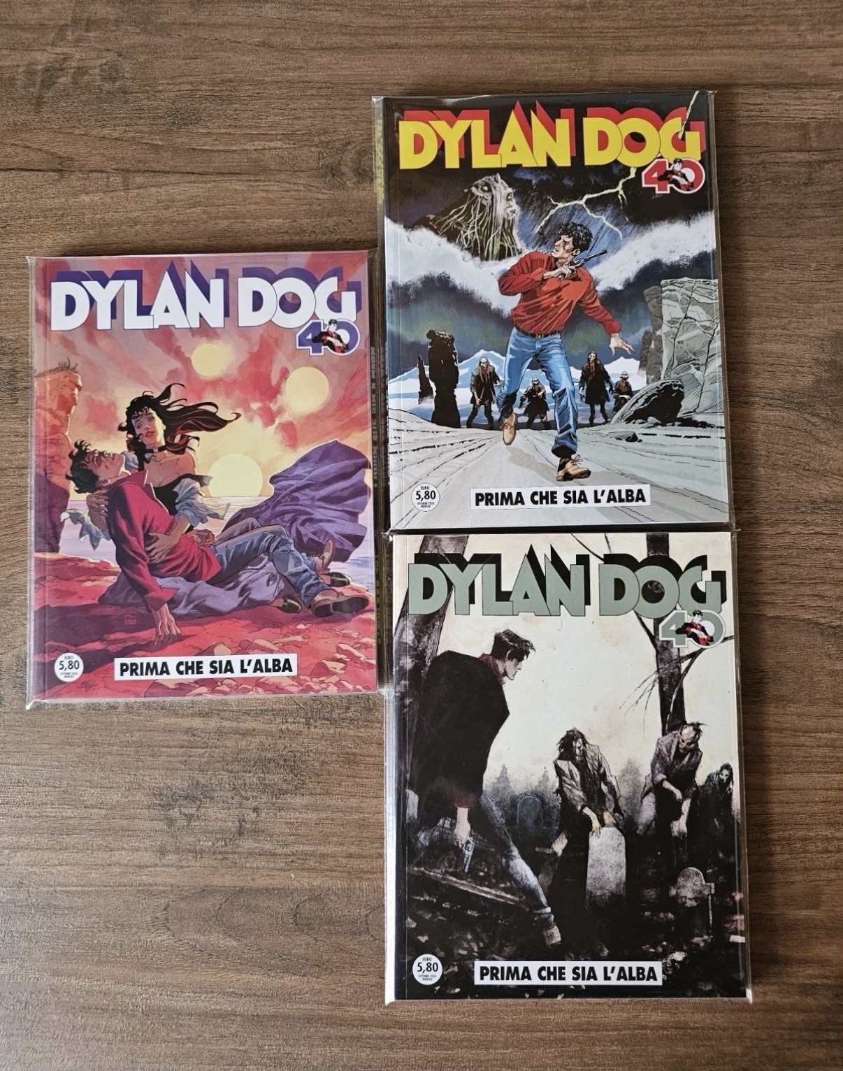 Dylan Dog - Prima che sia l’alba - Bonelli Editore 3 variant cover (Raro)