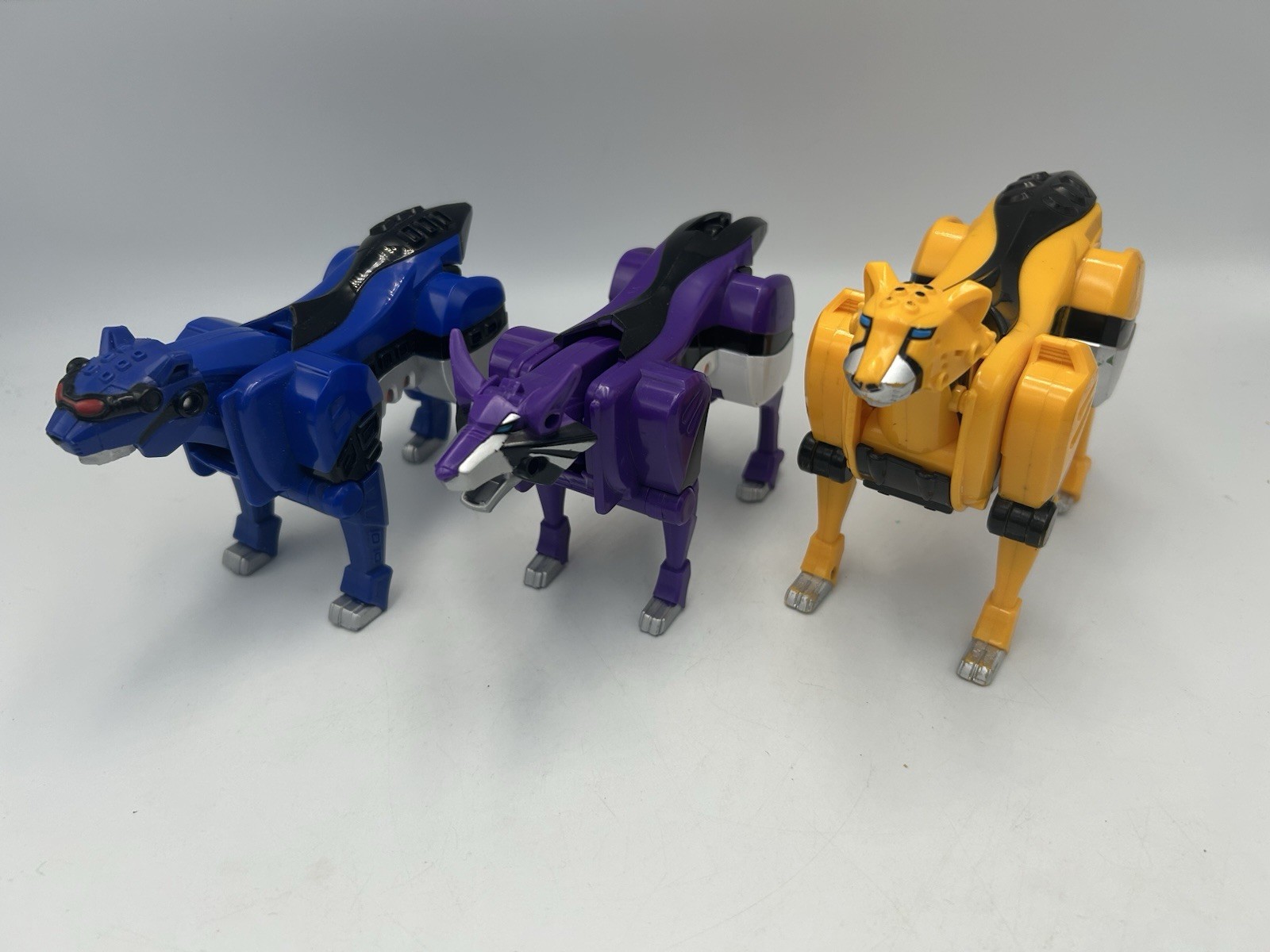 Lotto Bundle Power Rangers Jungle Fury DX Megazord Zord Ricambi Lupo