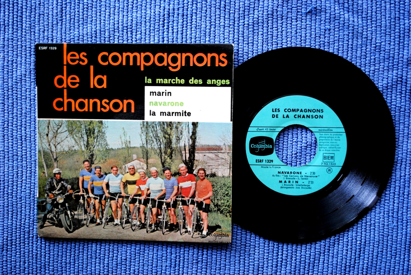 LES COMPAGNONS DE LA CHANSON / EP COLUMBIA ESRF 1329 / BIEM 1961 (F)