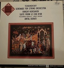 Serenade For String Orchestra · Suite From Le Coq D' Or Tchaikovsky Vinyl Lp