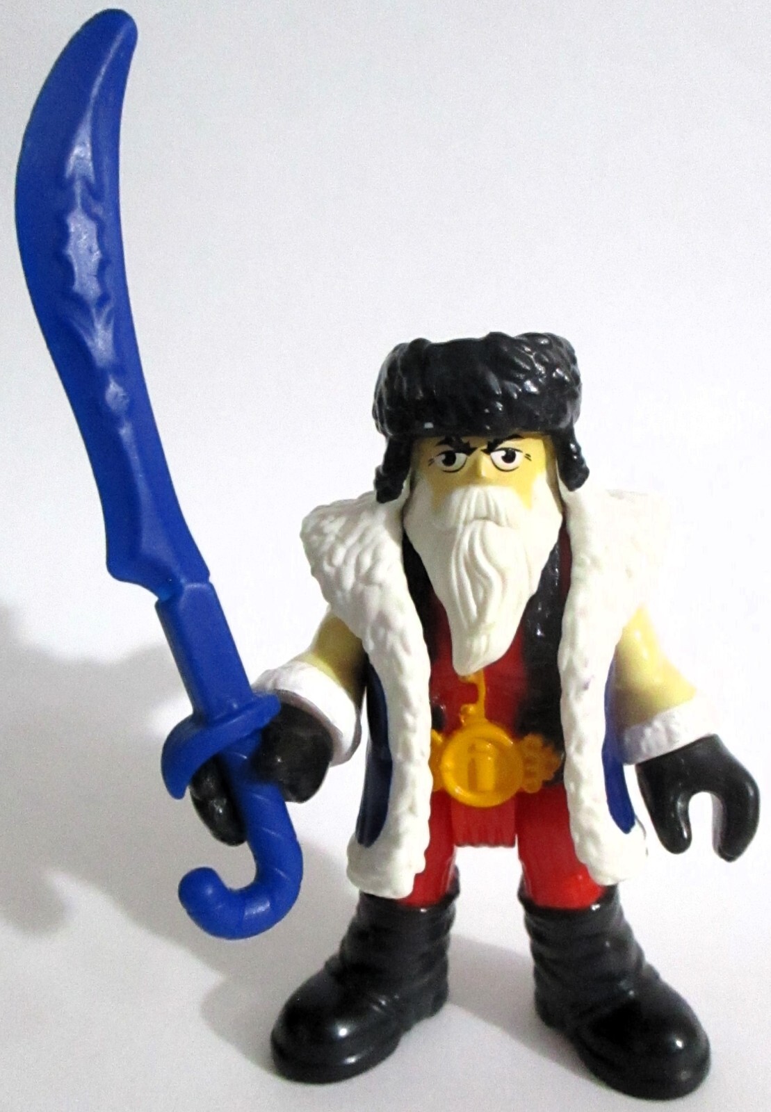 Modellino Imaginext Blind Bag Serie 3 Winter Warrior Babbo Natale solo 1 spada