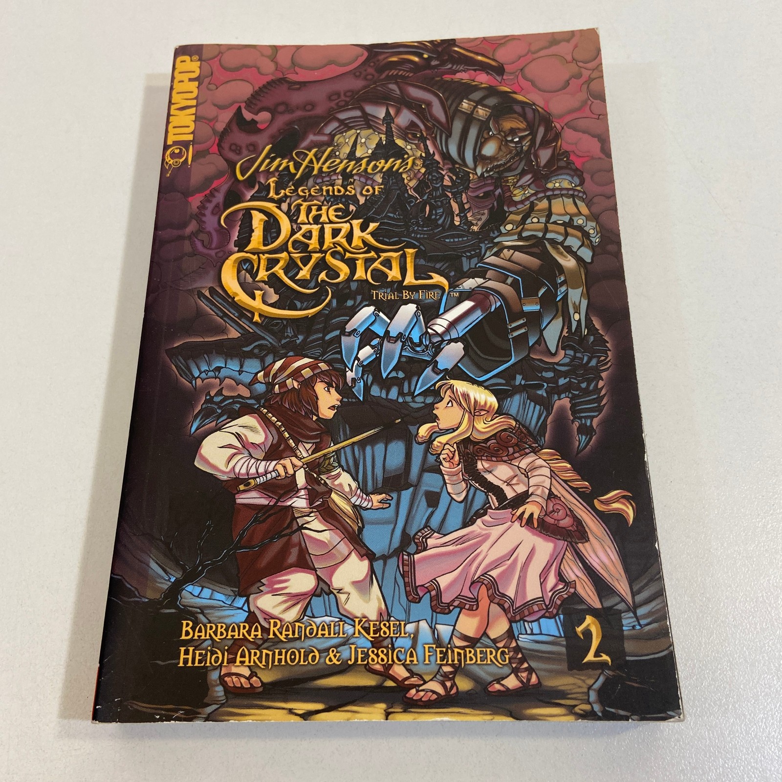 Jim Hensons Trial by Fire Legends of The Dark Crystal Vol 2 Tokyopop Manga 2010