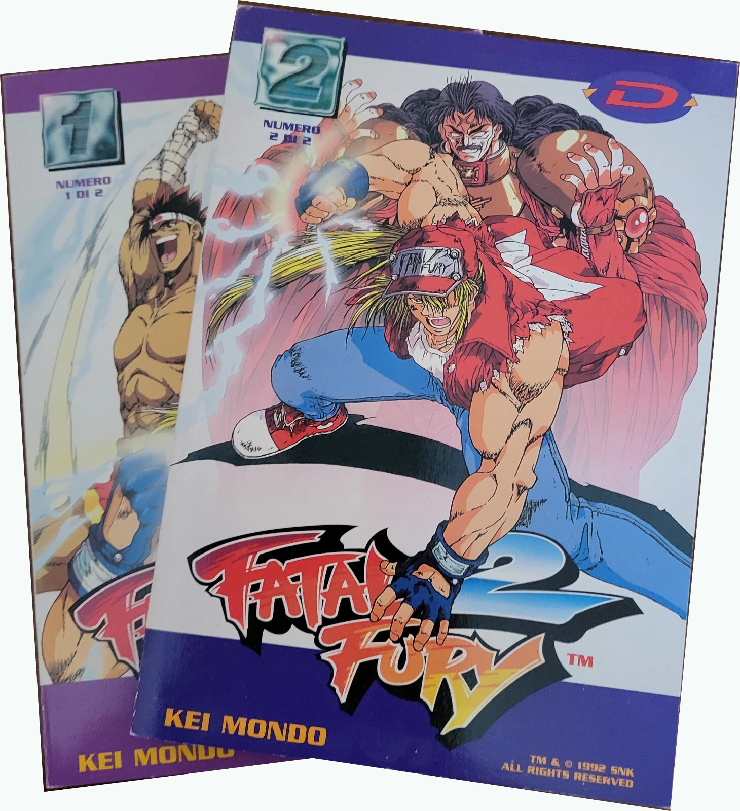 FATAL FURY 2  completa in 2 volumi -Manga - DYNAMIC IT