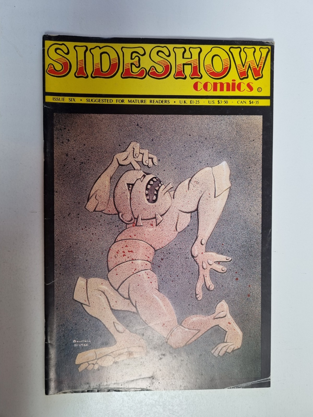 Sideshow Comics Volume 1 issue 6 Nick Abadzis 1988