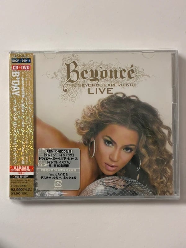 Beyoncé - B’Day The Experience Live CD+DVD Japan