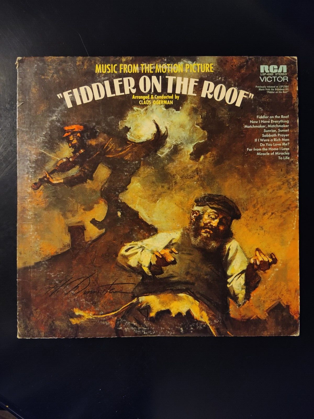 Claus Ogerman - Music From Fiddler on the Roof 12" 33rpm LP