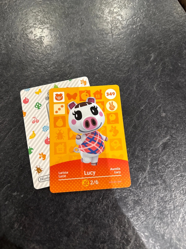 carte amiibo animal crossing 349