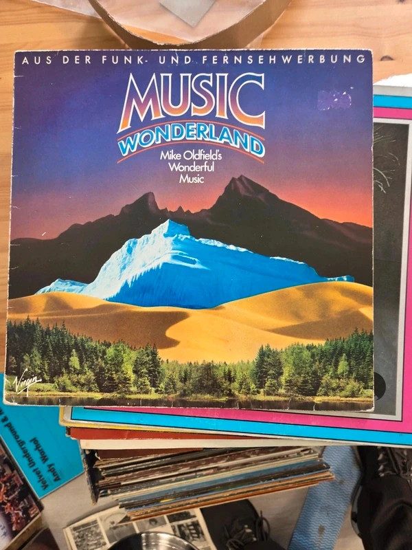 Mike Oldfield: Music Wonderland, mit 2 non- lp- Tracks, LP