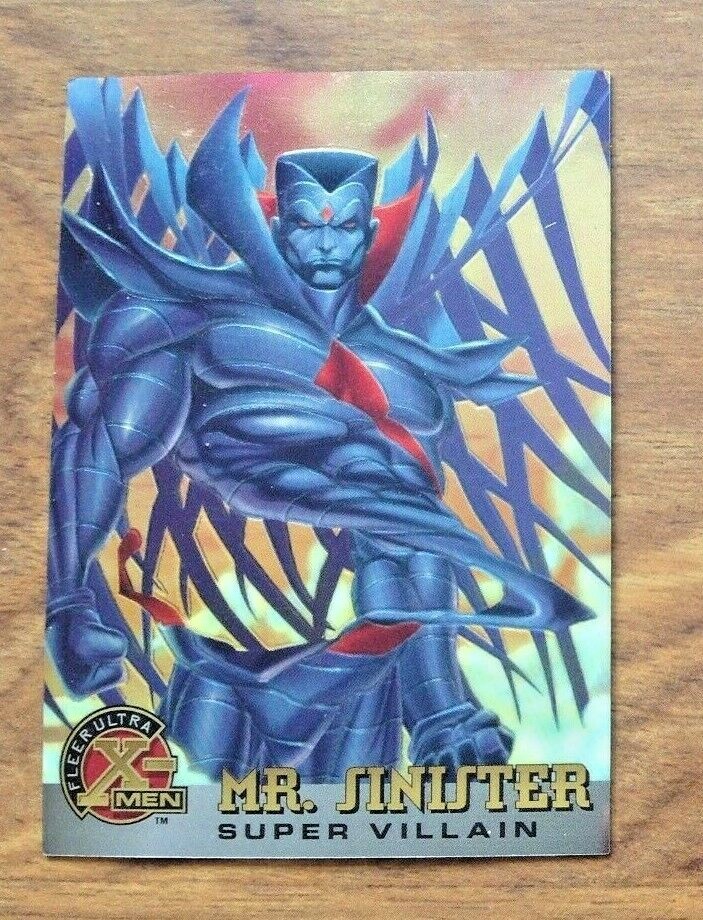 Mr Sinister #71 X-Men Chromium 1995 Fleer Ultra Trading Card. Free UK Postage
