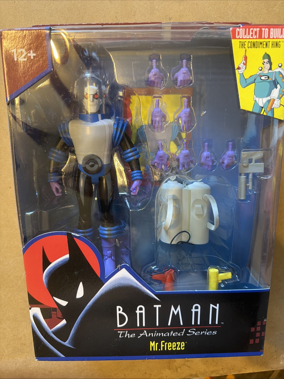McFarlane Toys BATMAN BTAS The Animated Series MR. FREEZE Figure Sealed NEW NIB