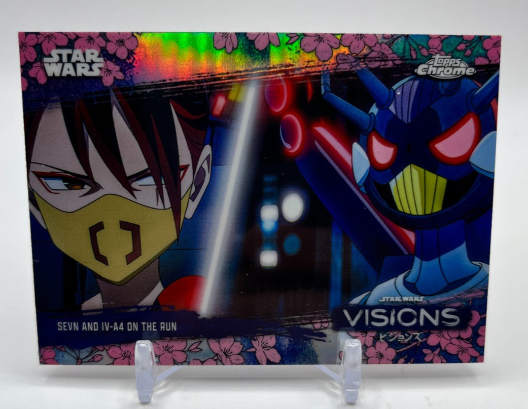 2026 Topps Chrome Stars Visions Season 3 Moments #V3-4 SEVN and IV-A4 On The Run