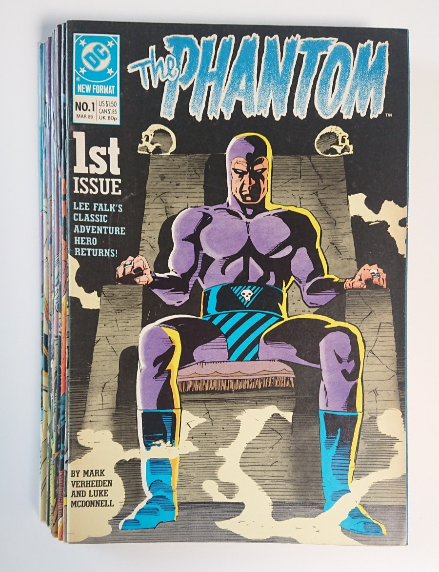 Lotto 13 fumetti DC serie 1989 Il fantasma #1-13 full run