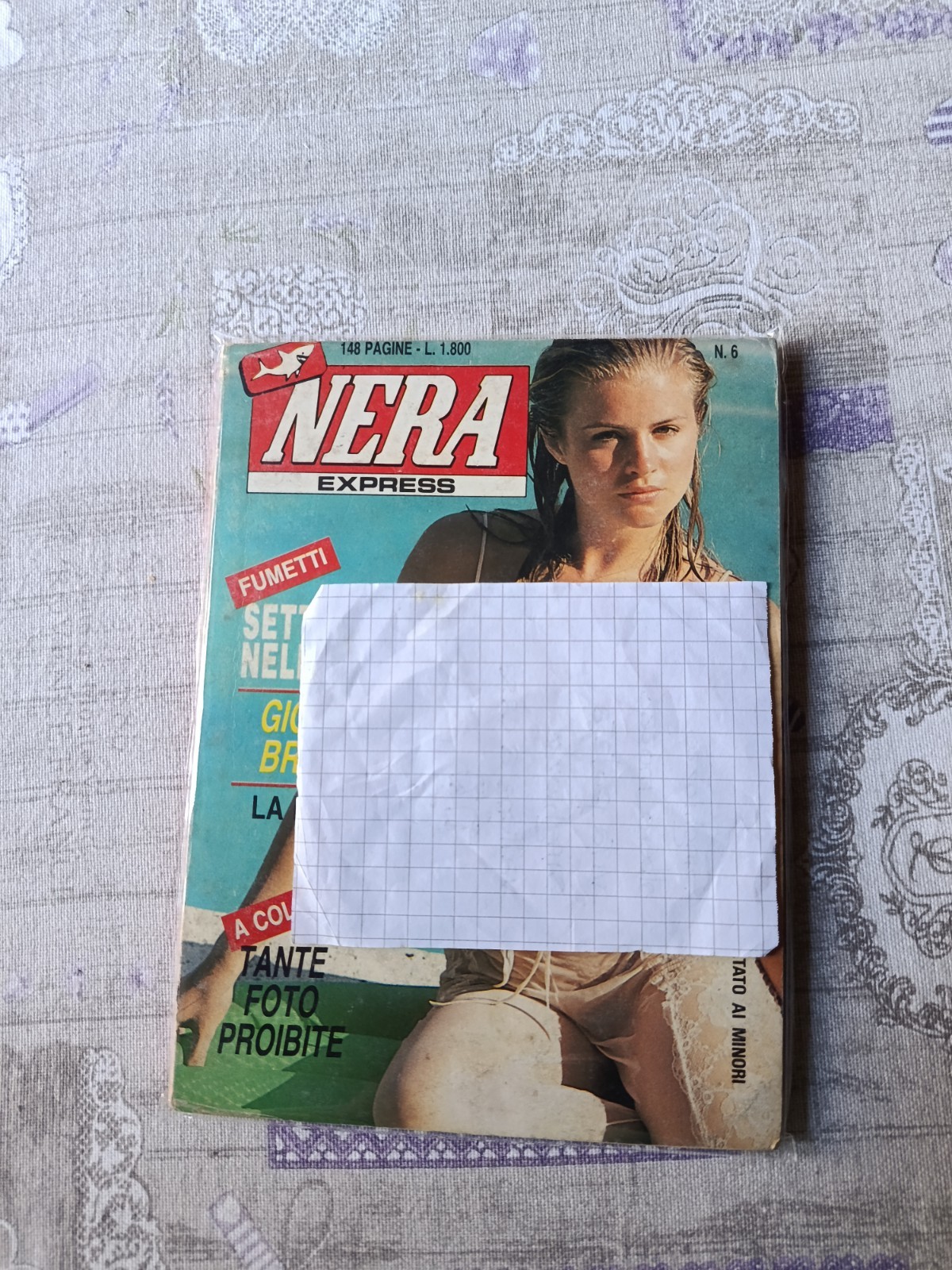 NERA EXPRESS N. 6 - "7 BUCHI NELLA TESTA " - EDITORE EDIPERIODICI