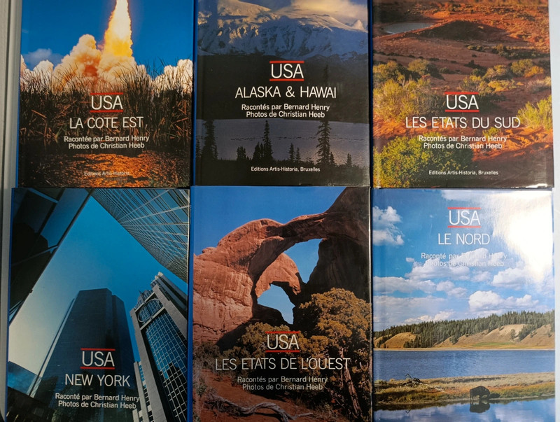 Lot 6 Livres Usa Éditions Artis historia