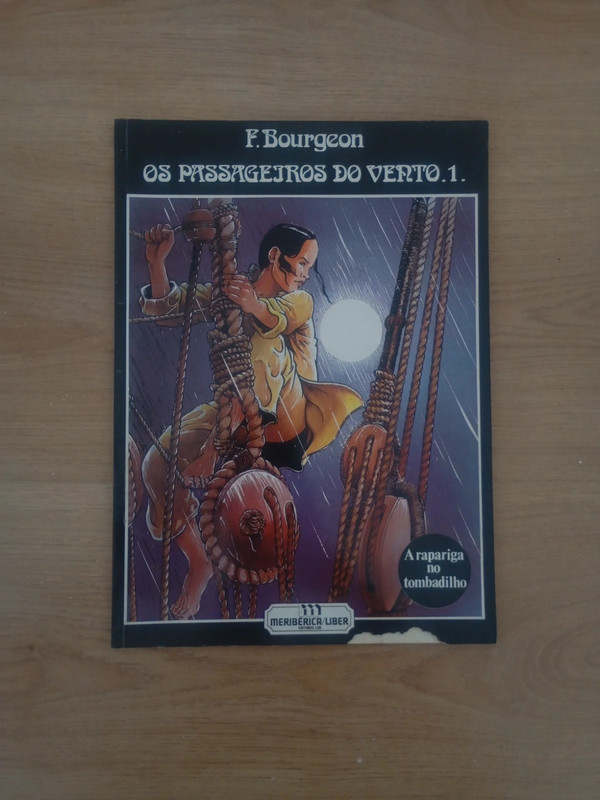 BD Os Passageiros do Vento Vol. 1 - A Rapariga no Tombadilho