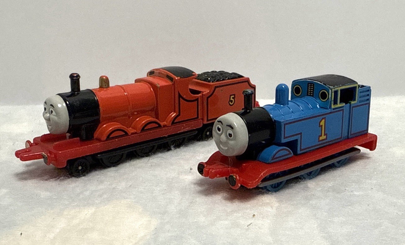 Ertl Thomas The Train Tank Engine Diecast Friends #1 Vintage 1985 & James 1987