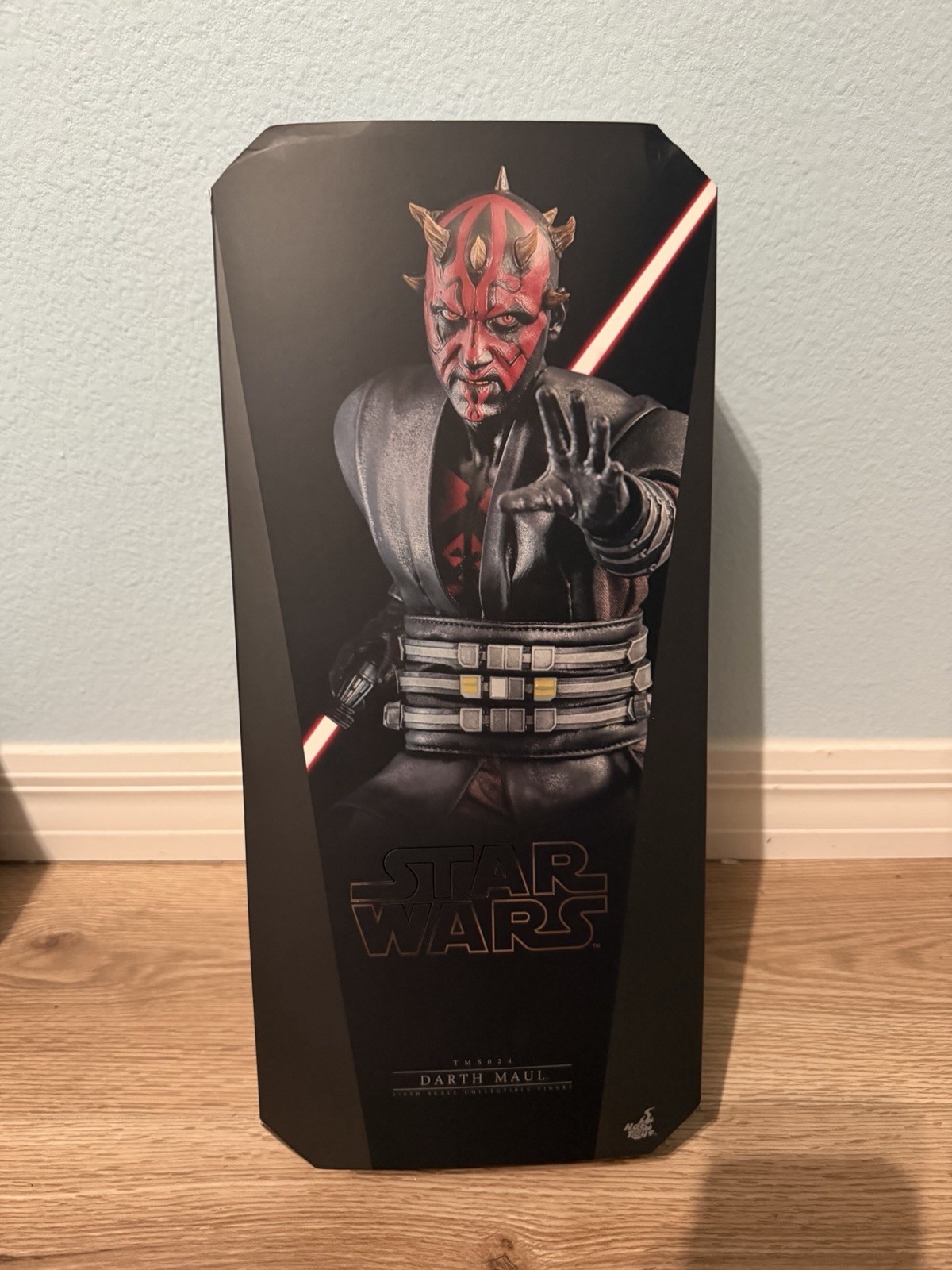 TMS024 Modellino Darth Maul Star Wars 2022 Hot Toys scala 1/6 nuovo