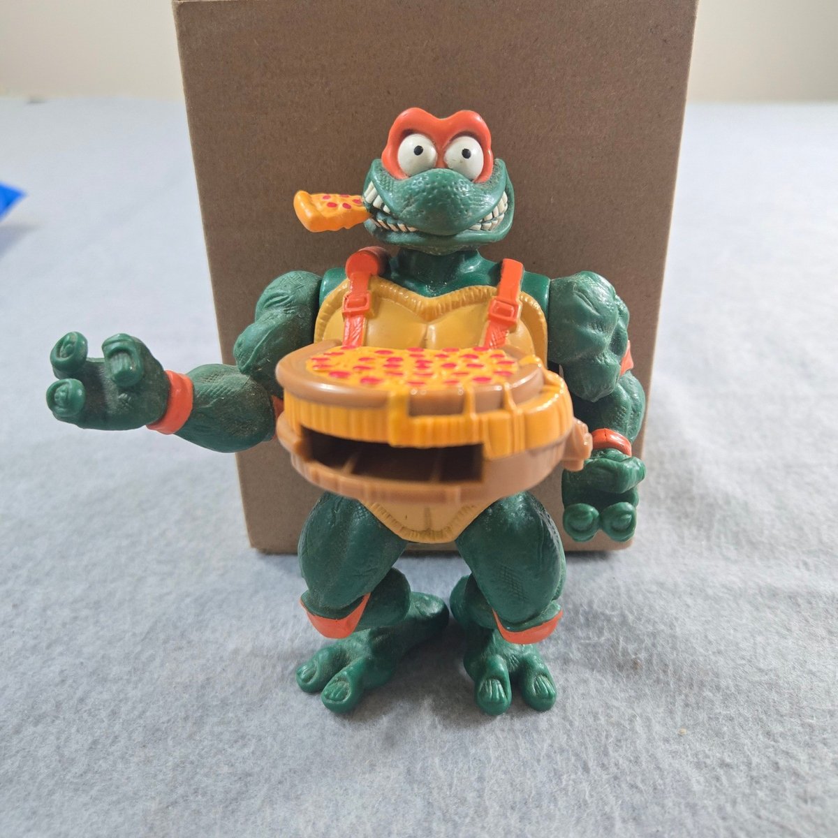 Modellino Vintage 1993 TMNT Pizza Tossin Michelangelo Playmates Toys 0048ED