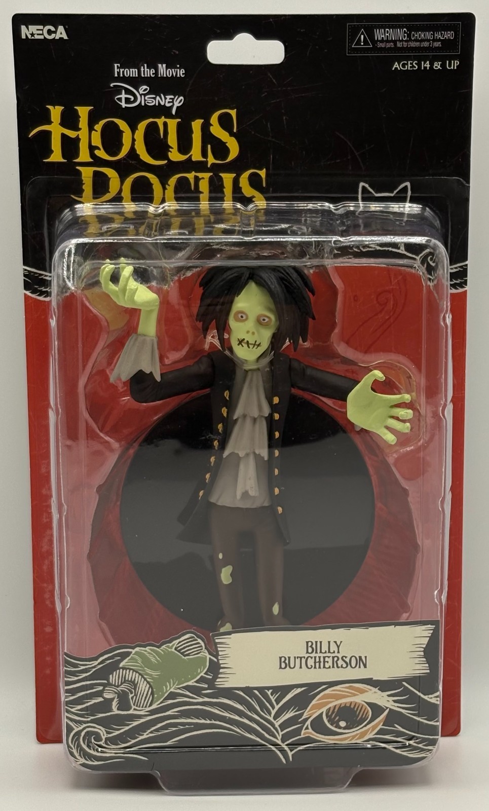 NECA Disney Hocus Pocus Modellino BILLY BUTCHERSON (10b-D)