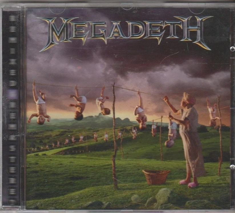 Megadeth – Youthanasia CD - 1994 / 2004 Remixed & Remastered, 4 bonus, E.U.