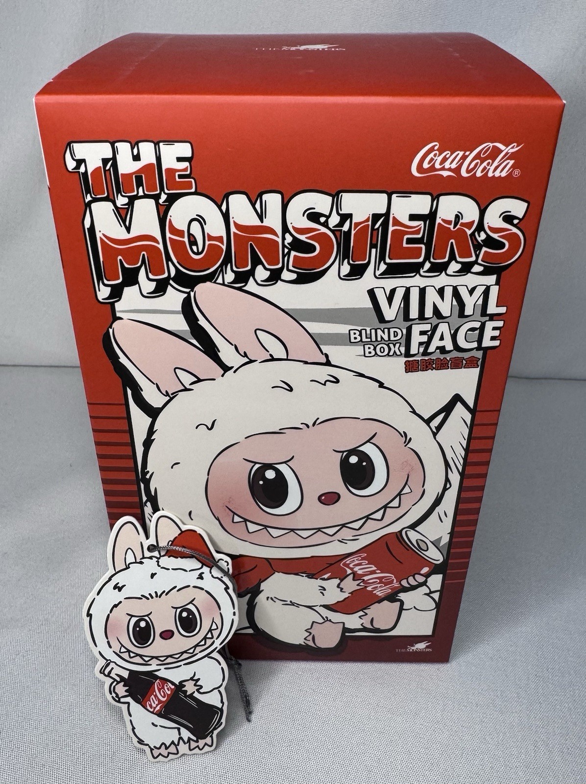 POP MART The Monsters Labubu Coca Cola Vinile Face Nuovo Sorpresa Shake