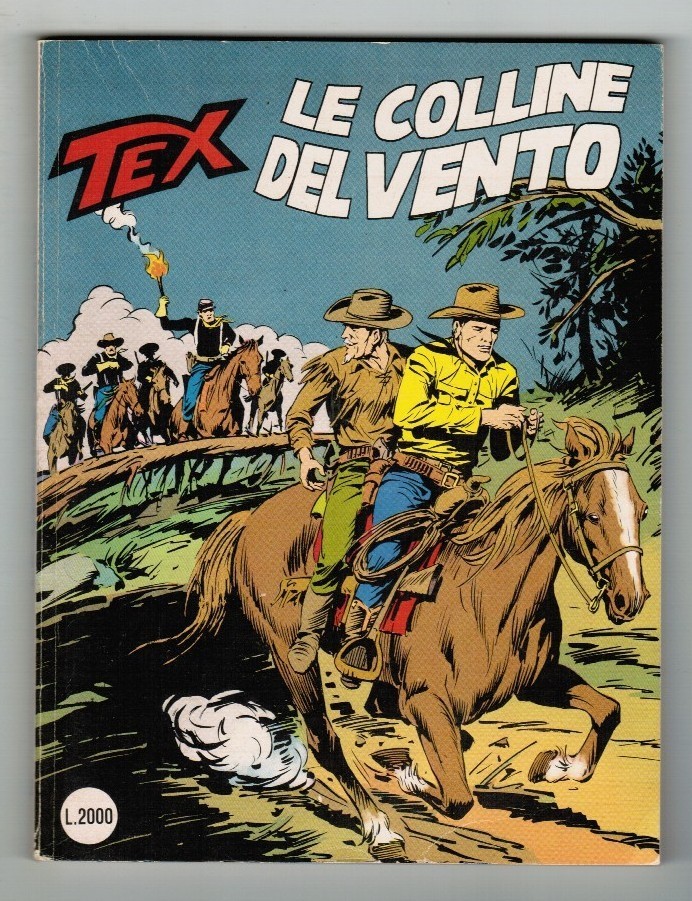 TEX GIGANTE N. 360 - LE COLLINE DEL VENTO - LIRE 2000