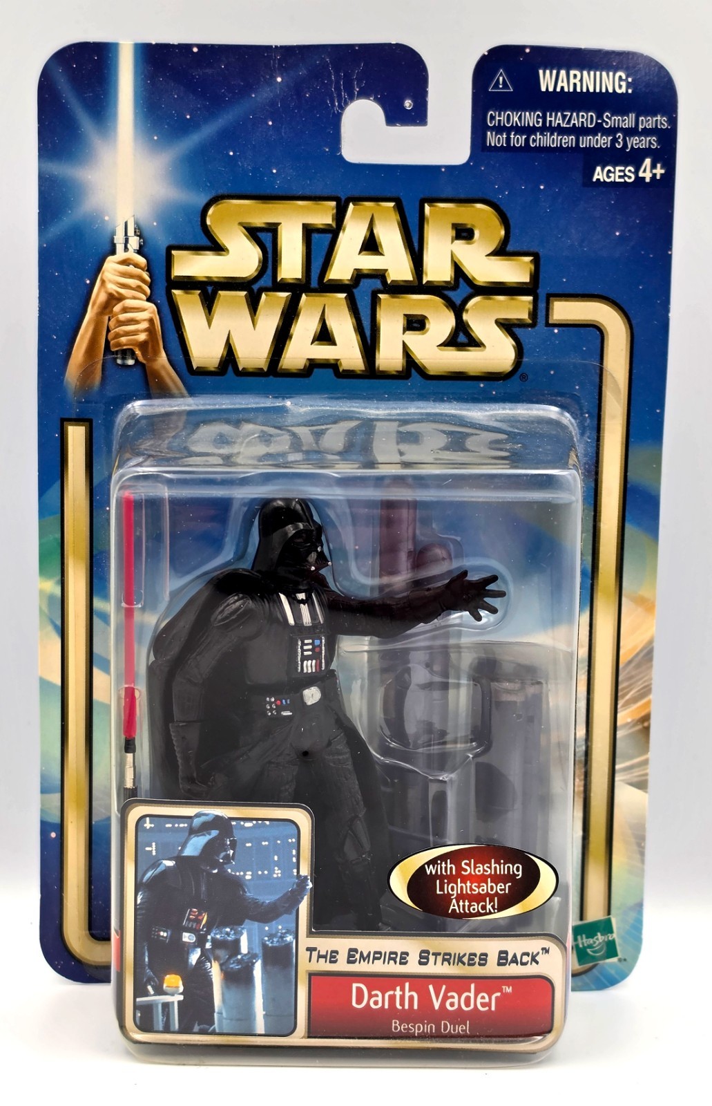 Figurina Darth Vader Star Wars Empire Strikes Back Bespin Duel 3,75" Hasbro 2002