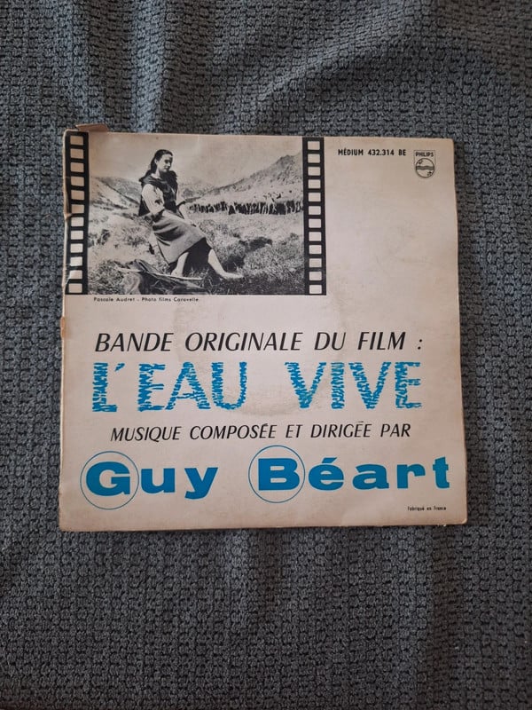 Vinyle EP 45 Tours - Guy Beart – Bande Originale Film (Philips)