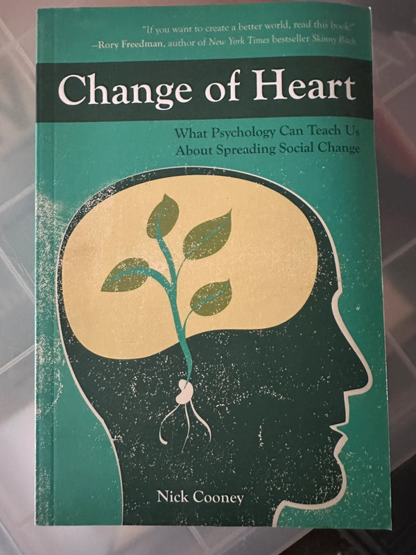 Buch “Change of Heart” by Nick Cooney