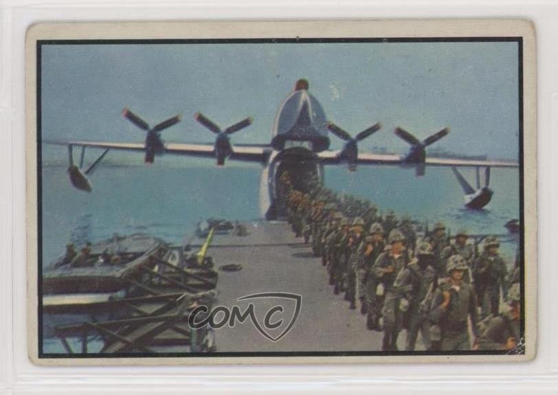 1954 Bowman Power for Peace Flying LST #46 z6d