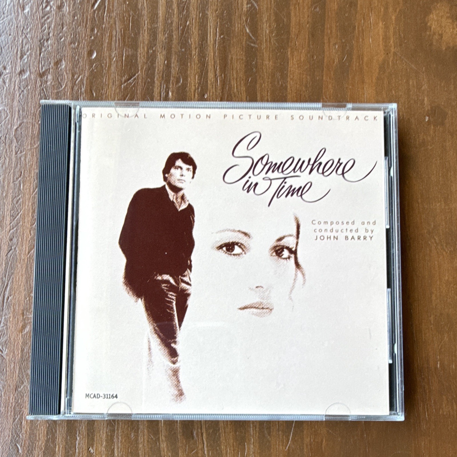 John Barry Somewhere in Time Original Soundtrack CD MCA Records 1990 MCAD-31164