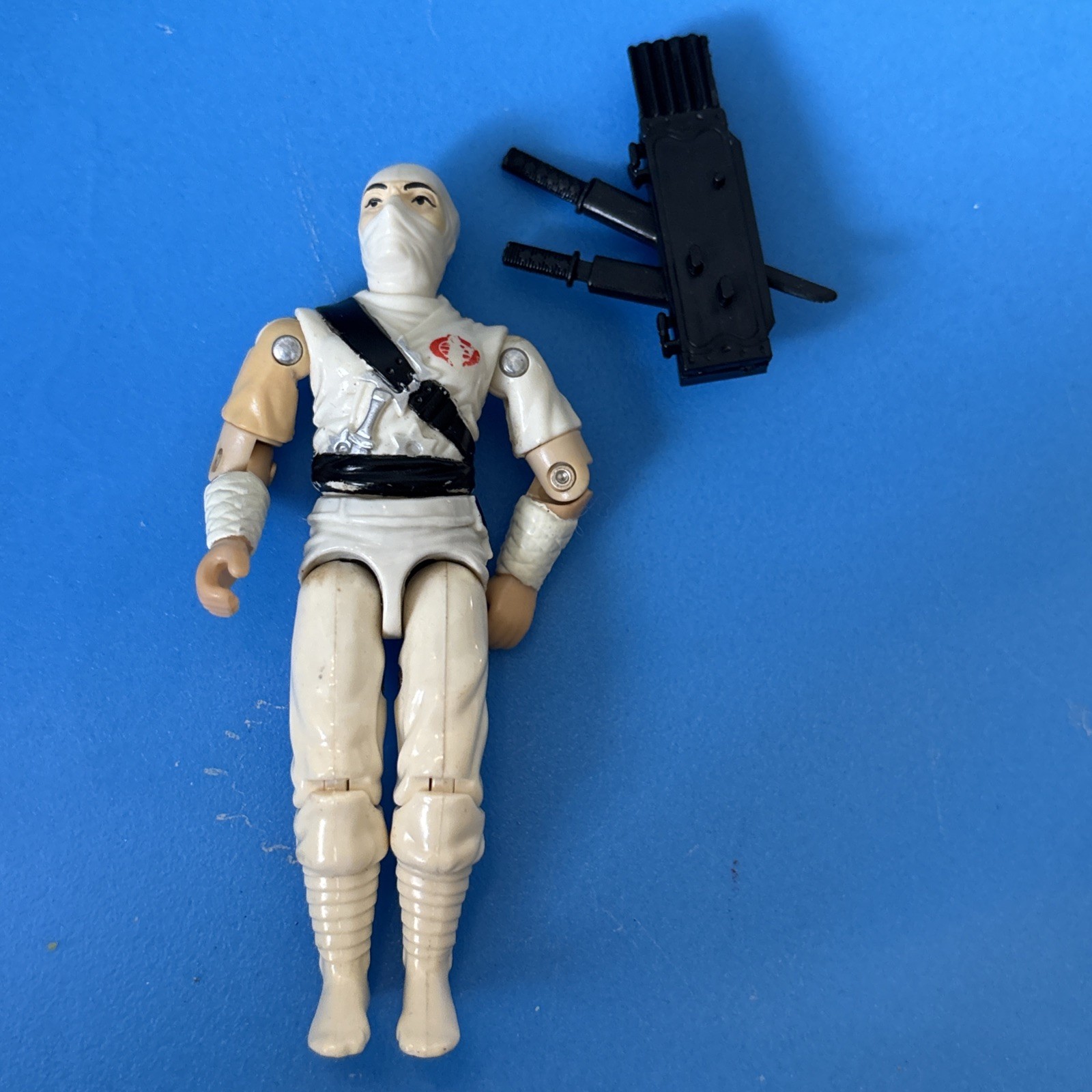 Estrela 1984 Comandos Em Acao Cobra Do Gelo Brazil GI Joe Storm Shadow V1 Rare