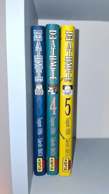 Death note tomes 3 à 5 en lot ou a l'unité
